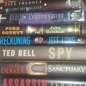 Assorted Hardcover Book Collection